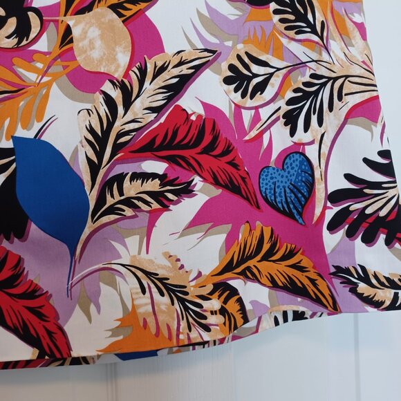 UP! Aruba Up Skort Size 14 Multi-Color Coconut Girl Beachy Golf - Picture 3 of 6